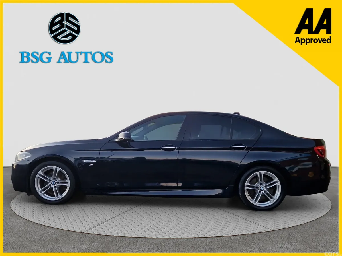 BMW 5-Series Saloon, Diesel, 2016, Blue