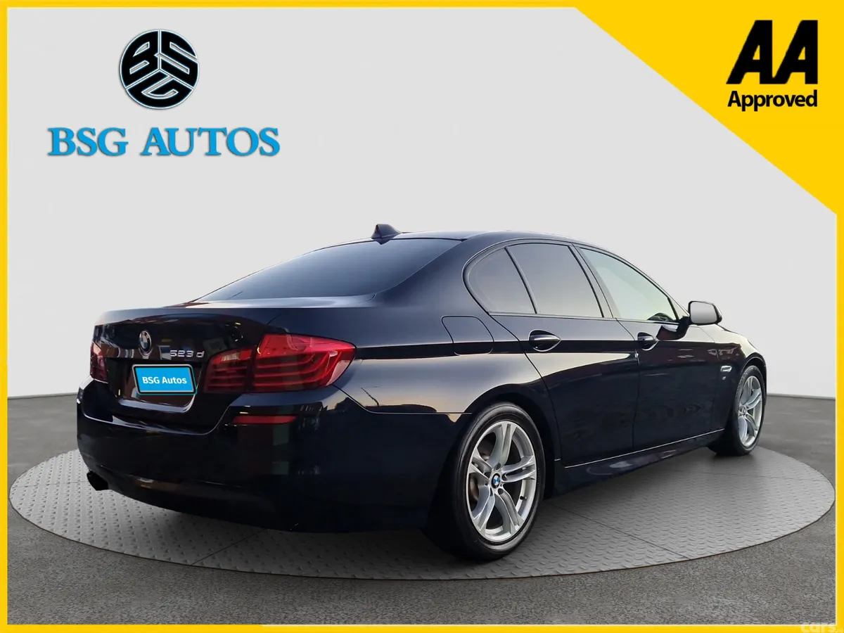 BMW 5-Series Saloon, Diesel, 2016, Blue