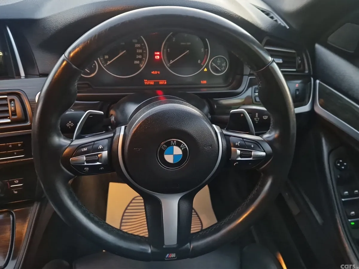 BMW 5-Series Saloon, Diesel, 2016, Blue