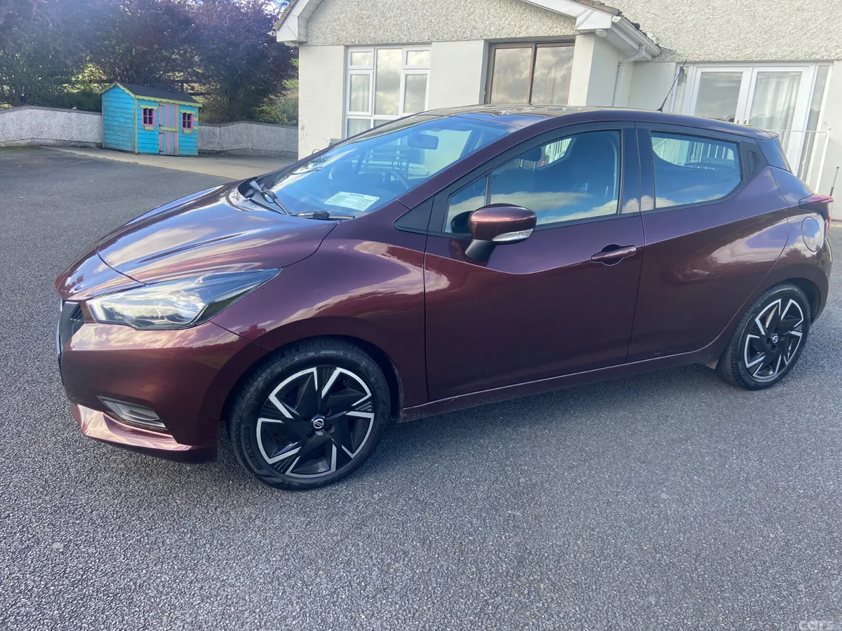 Nissan Micra Hatchback, Petrol, 2022, Red