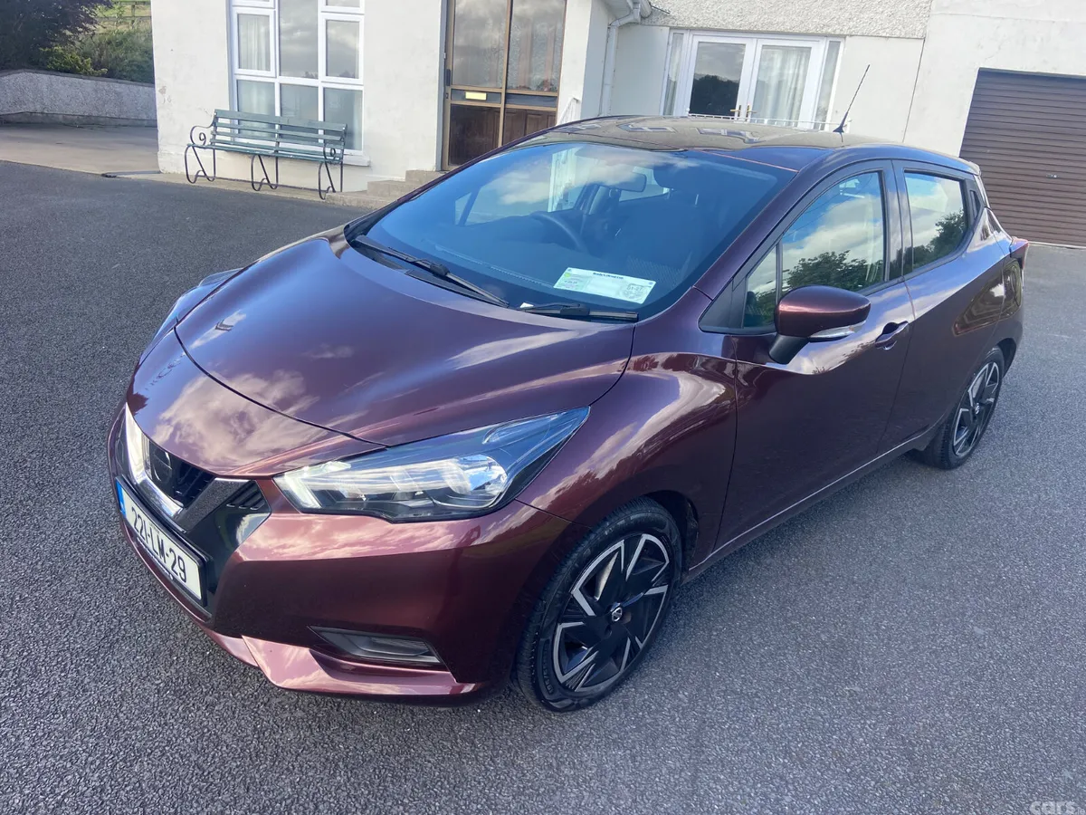 Nissan Micra Hatchback, Petrol, 2022, Red