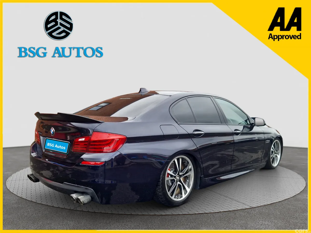 BMW 5-Series Saloon, Diesel, 2016, Blue
