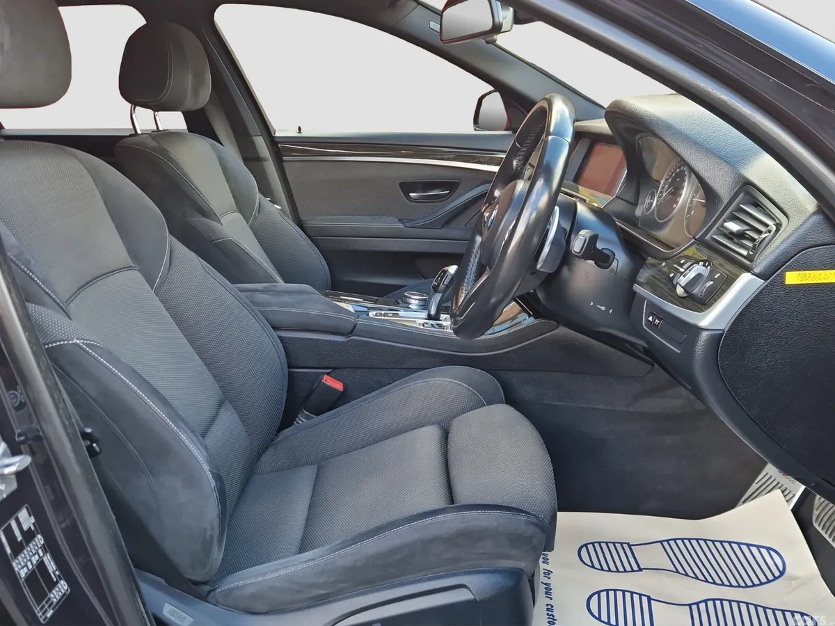 BMW 5-Series Saloon, Diesel, 2016, Blue