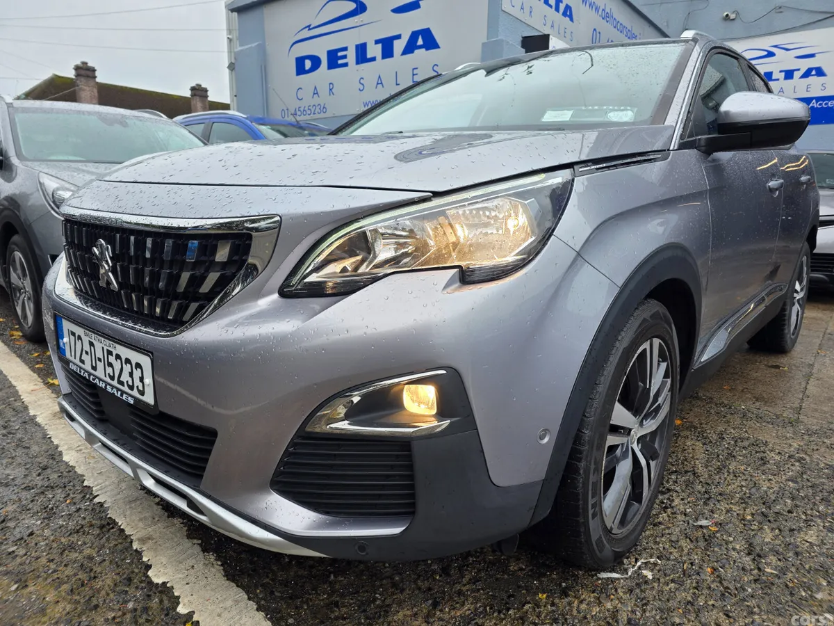 Peugeot 3008 SUV, Petrol, 2017, Grey