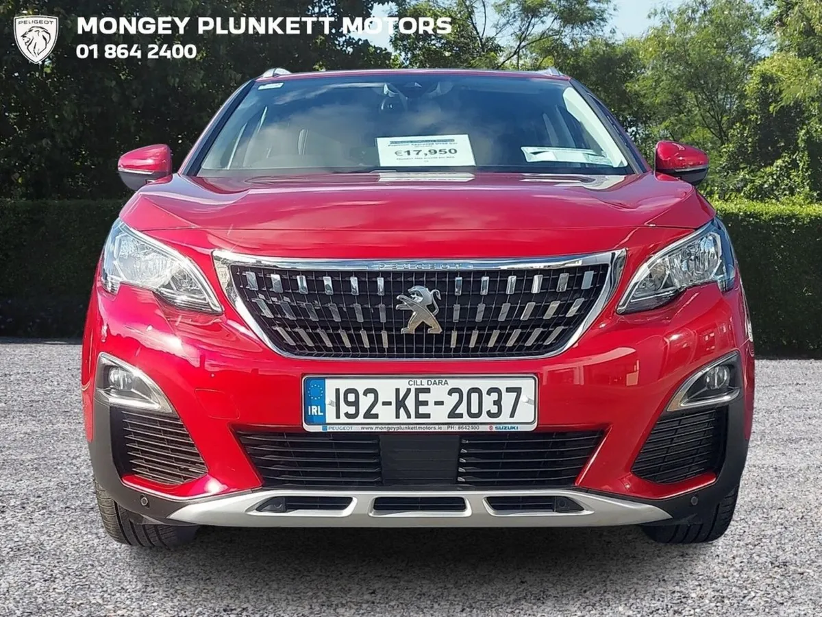 Peugeot 3008 Hatchback, Diesel, 2019, Red