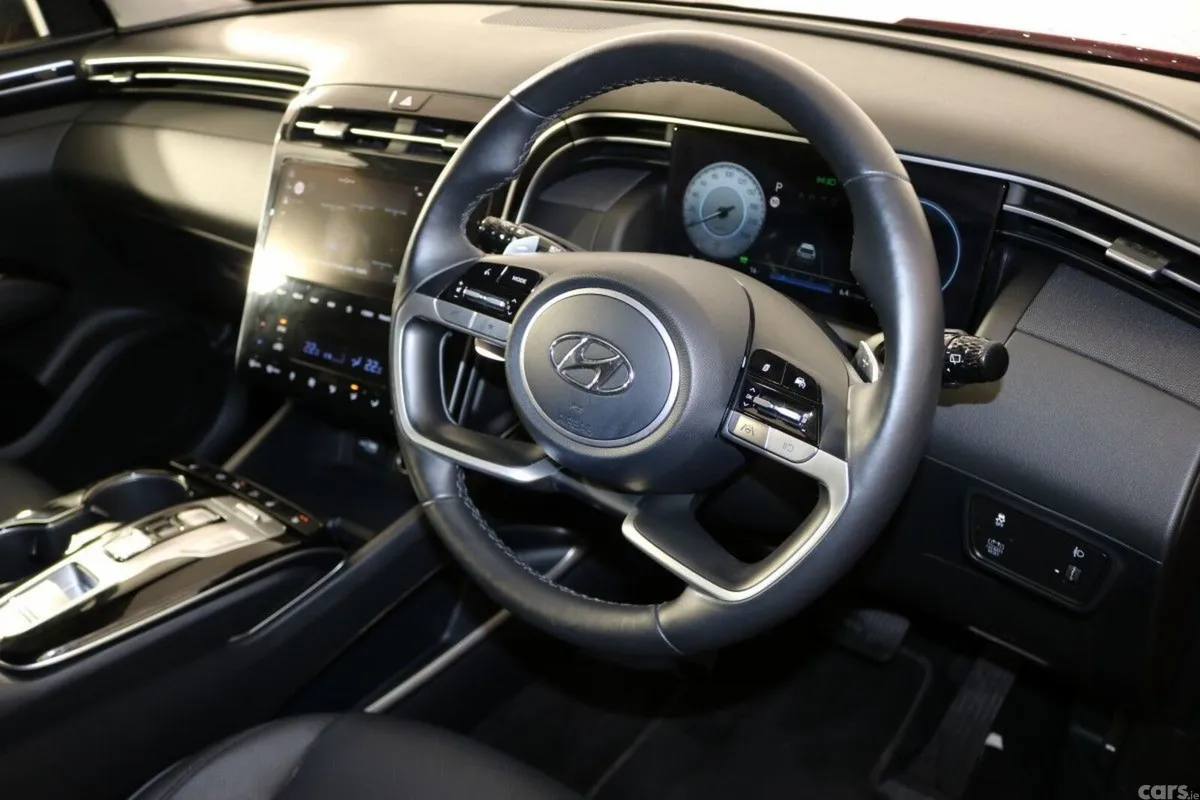 Hyundai Tucson SUV, Petrol Hybrid, 2023, Red