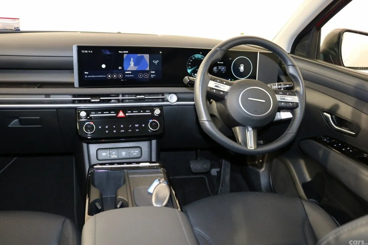 Hyundai Tucson SUV, Petrol Plug-in Hybrid, 2025, Red