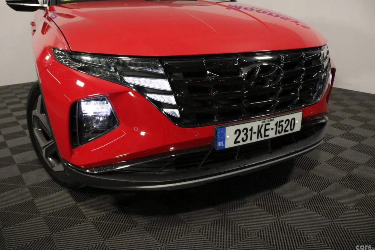 Hyundai Tucson SUV, Petrol Hybrid, 2023, Red