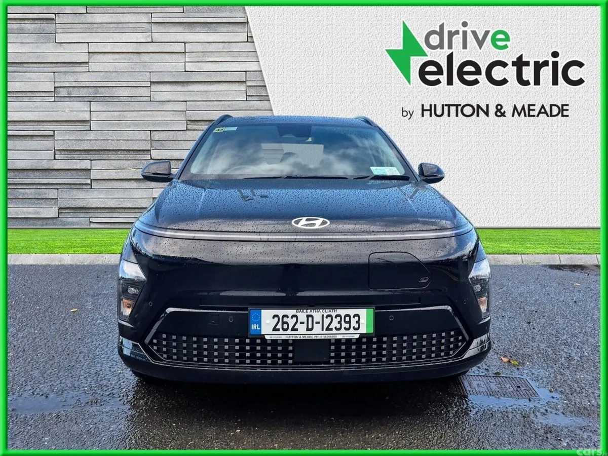 Hyundai KONA SUV, Electric, 2026, Black