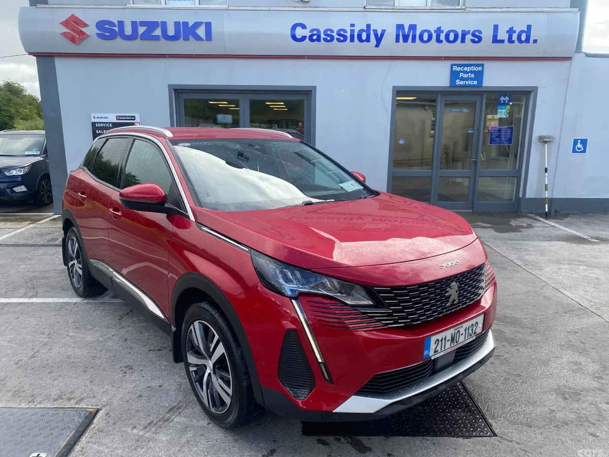 Peugeot 3008 MPV, Diesel, 2021, Red