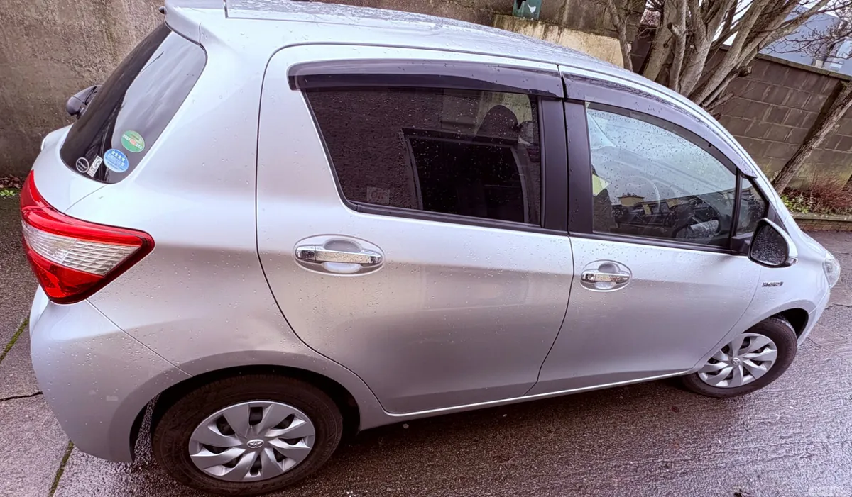 Toyota Vitz Hatchback, Petrol Hybrid, 2019, Silver