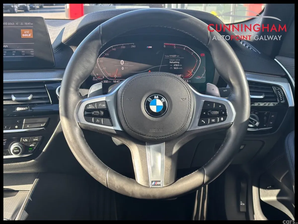 BMW 5-Series Saloon, Diesel, 2020, White