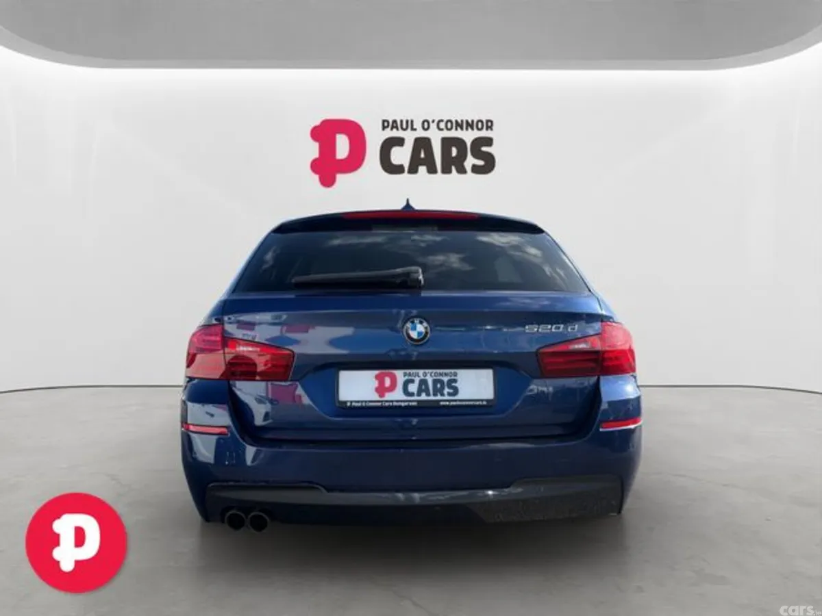 BMW 5-Series Estate, Diesel, 2017, Blue