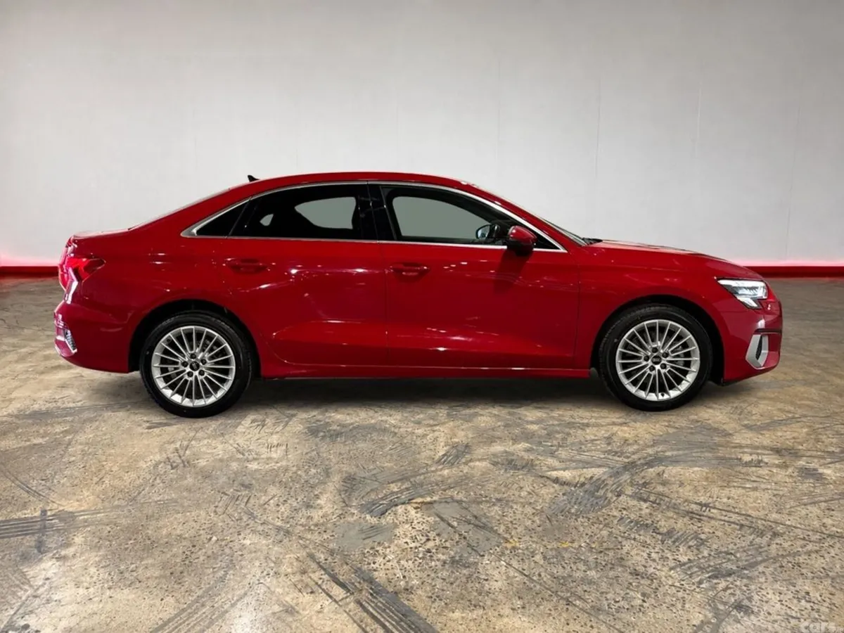 Audi A3 Saloon, Petrol, 2021, Red