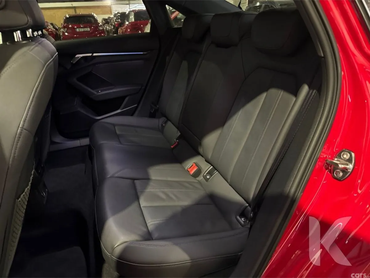 Audi A3 Saloon, Petrol, 2021, Red