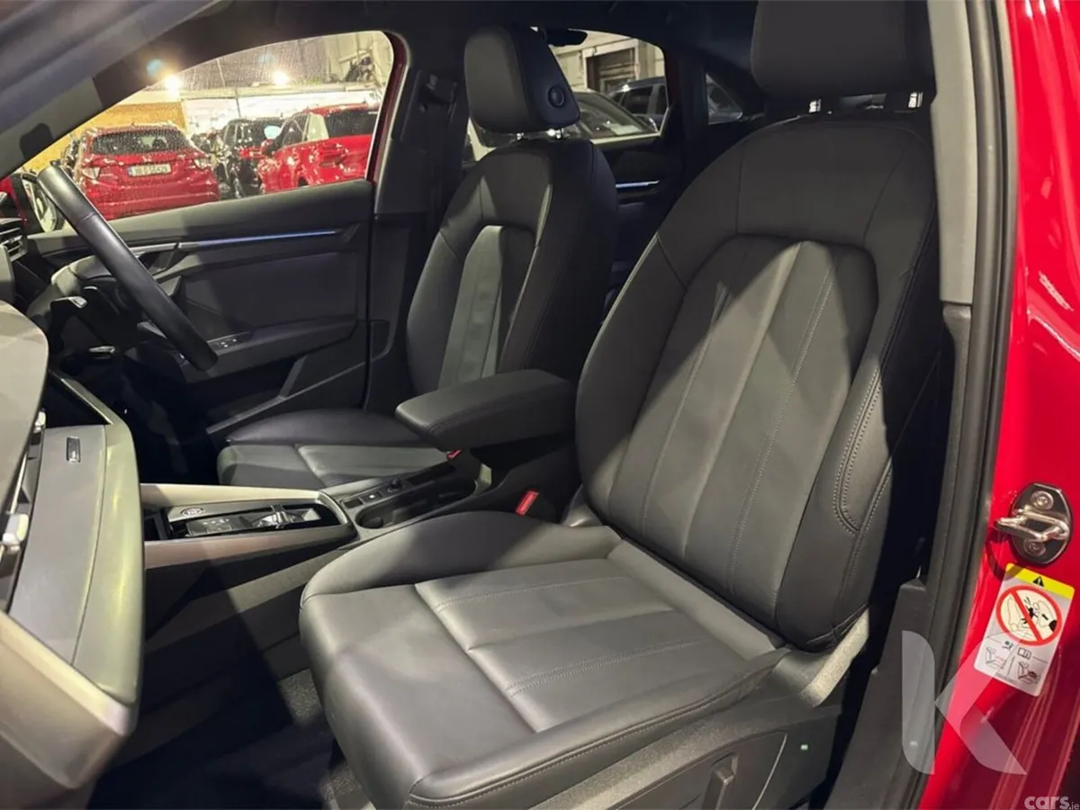 Audi A3 Saloon, Petrol, 2021, Red