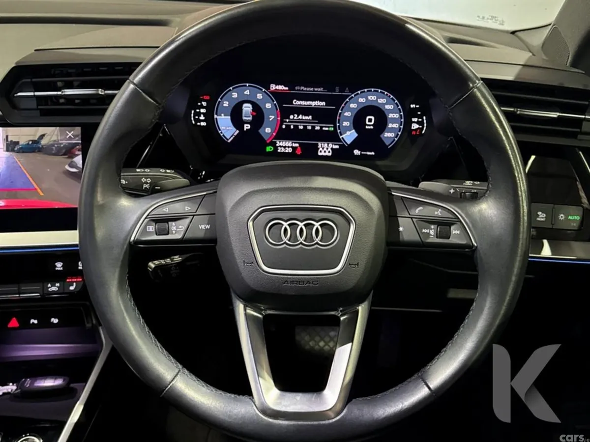 Audi A3 Saloon, Petrol, 2021, Red