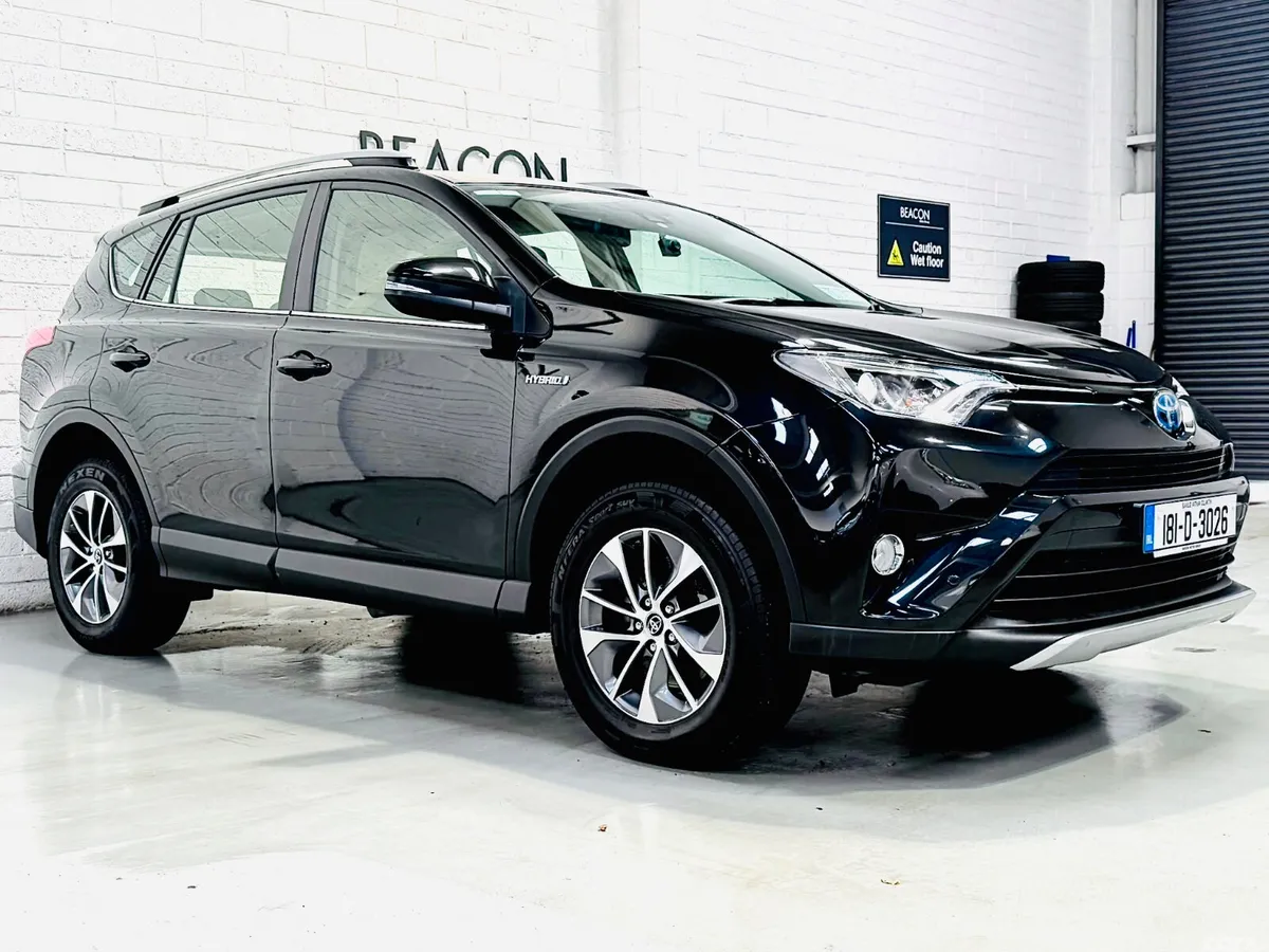 Toyota RAV4 SUV, Petrol Hybrid, 2018, Black