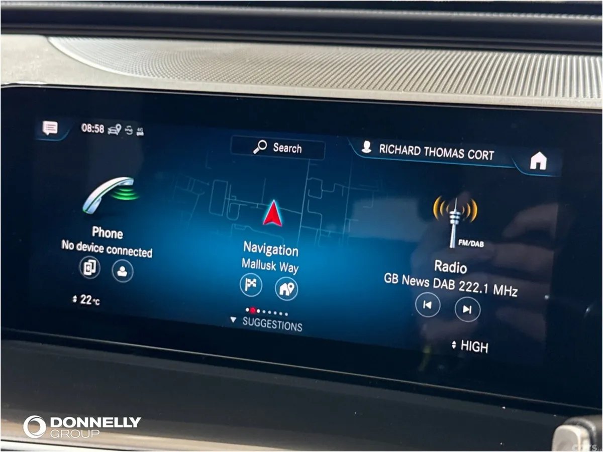 Mercedes-Benz EQC SUV, Electric, 2020, Red