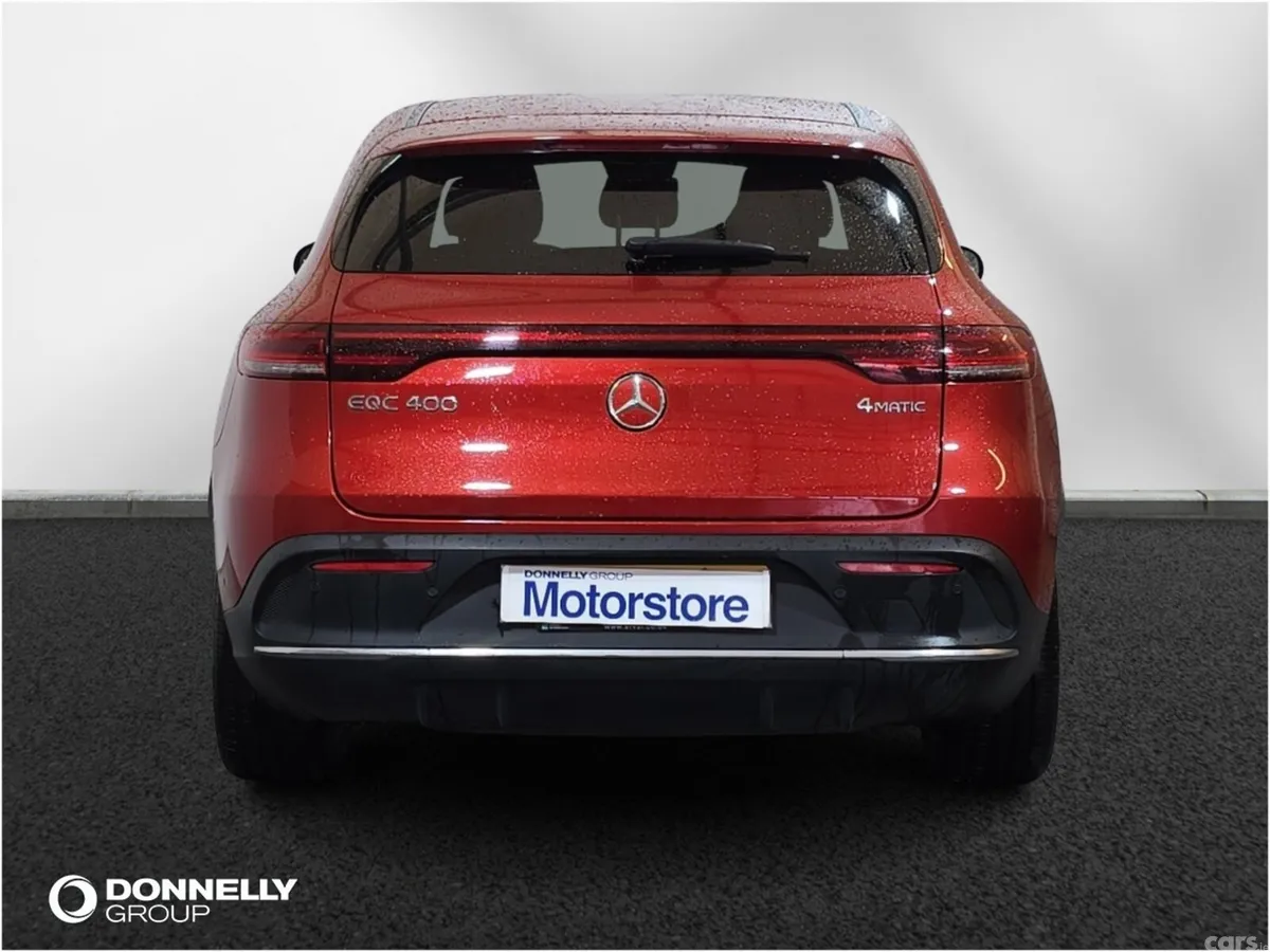 Mercedes-Benz EQC SUV, Electric, 2020, Red