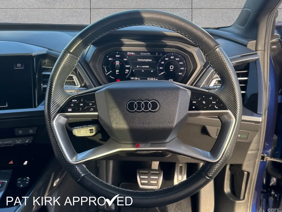 Audi Q4 SUV, Electric, 2023, Blue