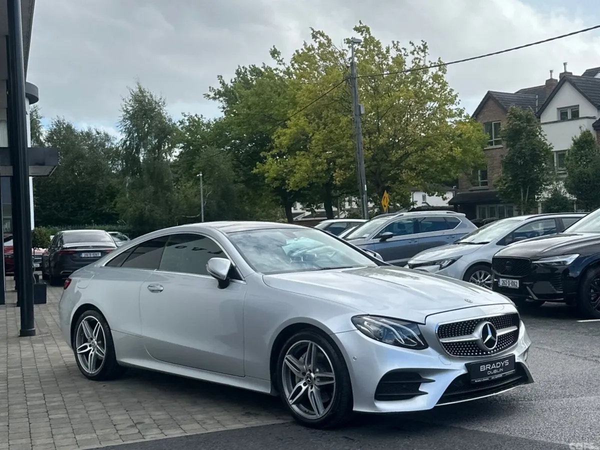 Mercedes-Benz E-Class Coupe, Diesel, 2018, Silver
