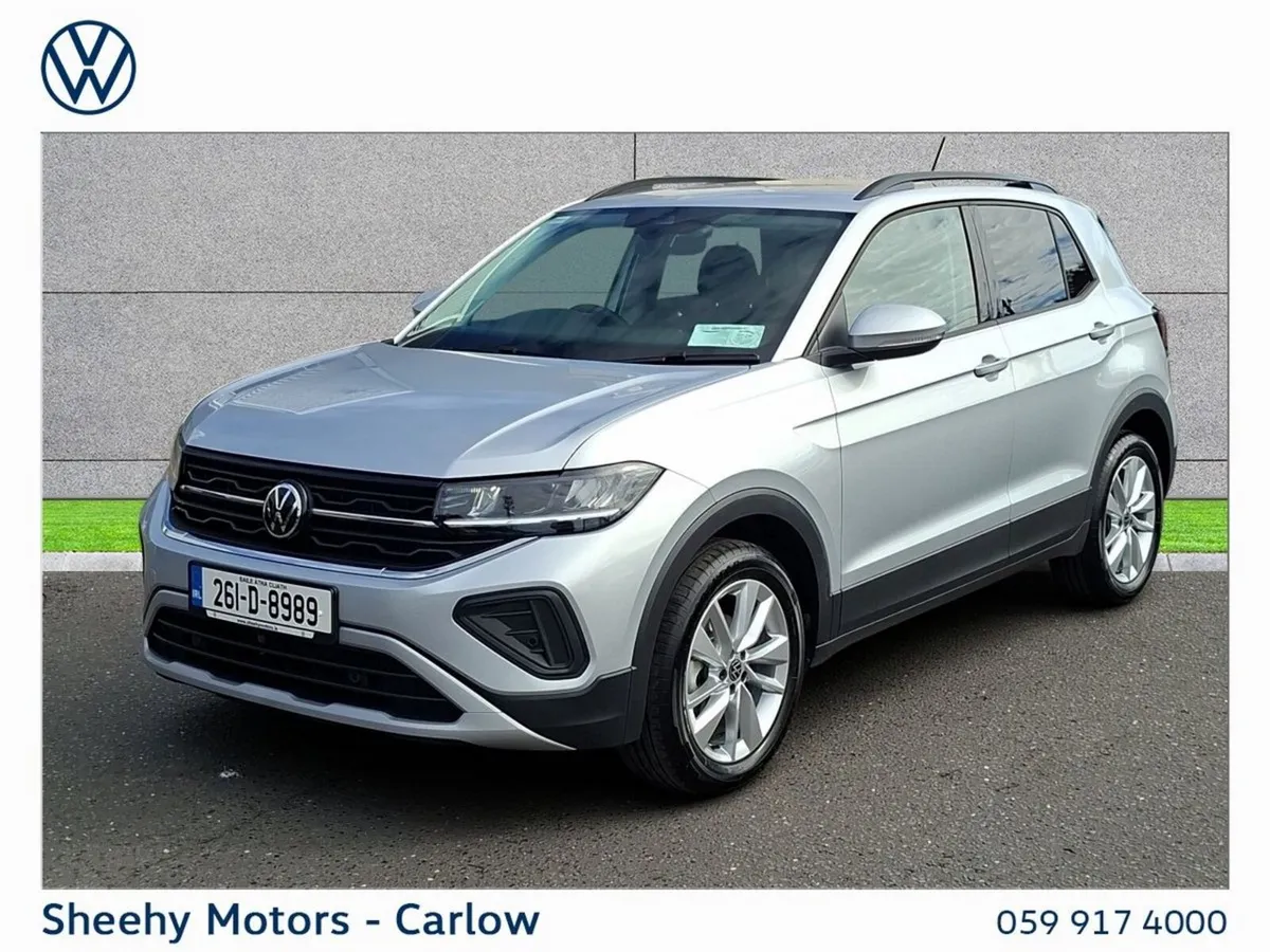 Volkswagen T-Cross SUV, Petrol, 2026, Silver