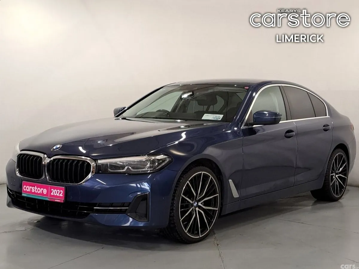 BMW 5-Series Saloon, Diesel, 2022, Blue