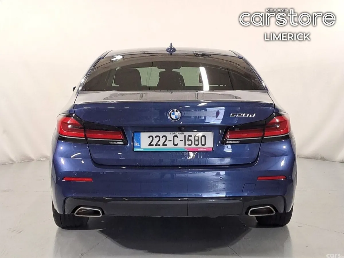 BMW 5-Series Saloon, Diesel, 2022, Blue