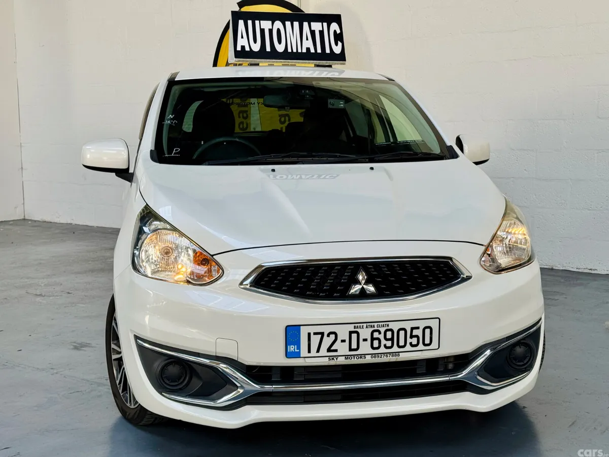 Mitsubishi Mirage Hatchback, Petrol, 2017, White