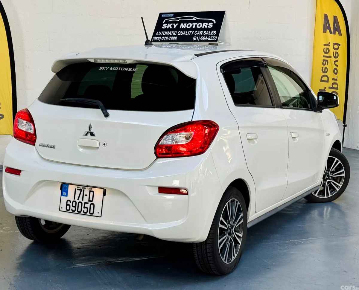 Mitsubishi Mirage Hatchback, Petrol, 2017, White