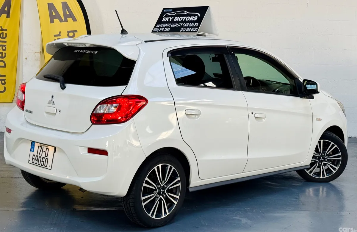 Mitsubishi Mirage Hatchback, Petrol, 2017, White