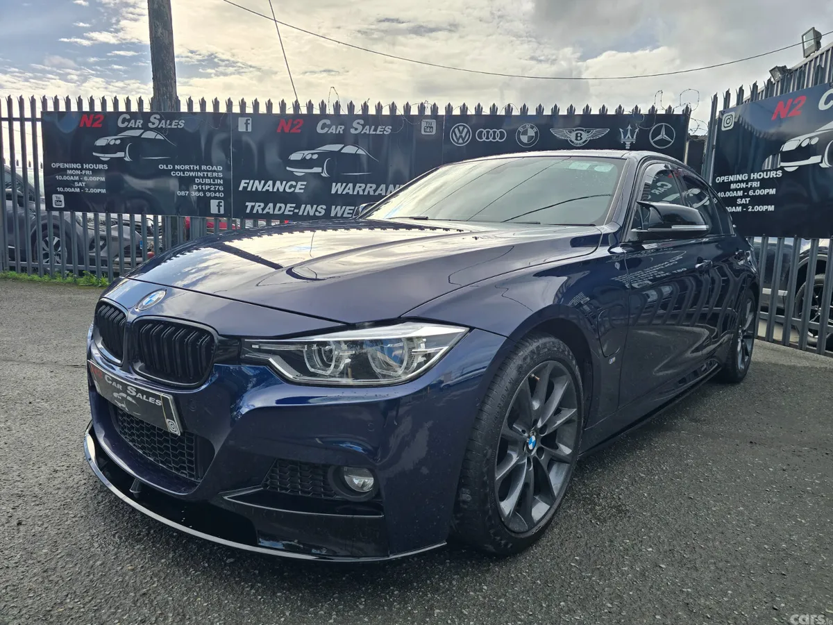 BMW 3-Series Saloon, Petrol Plug-in Hybrid, 2018, Blue