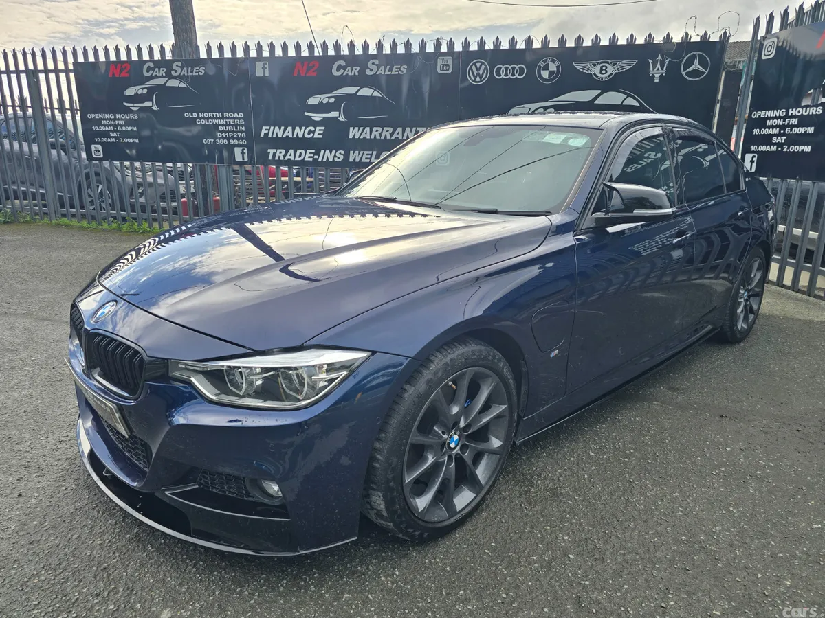 BMW 3-Series Saloon, Petrol Plug-in Hybrid, 2018, Blue