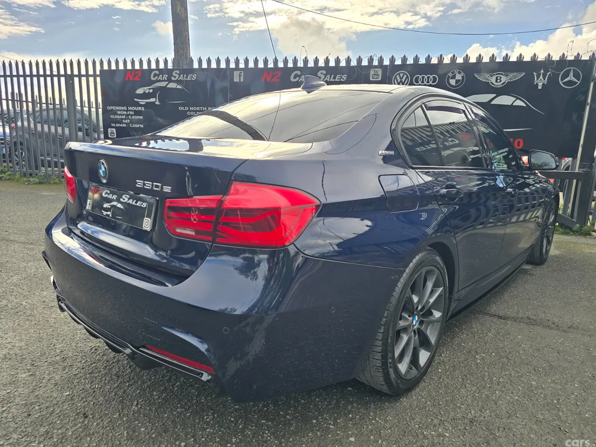 BMW 3-Series Saloon, Petrol Plug-in Hybrid, 2018, Blue