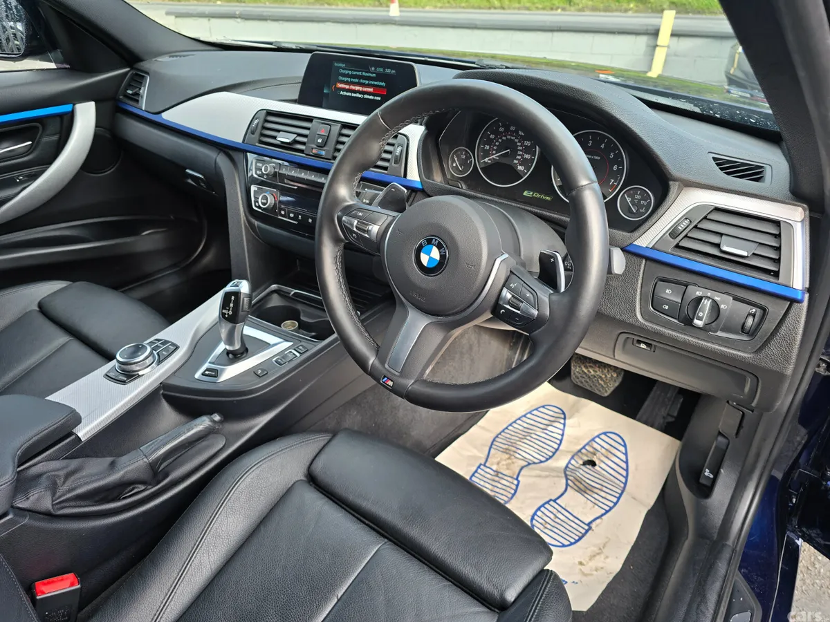 BMW 3-Series Saloon, Petrol Plug-in Hybrid, 2018, Blue