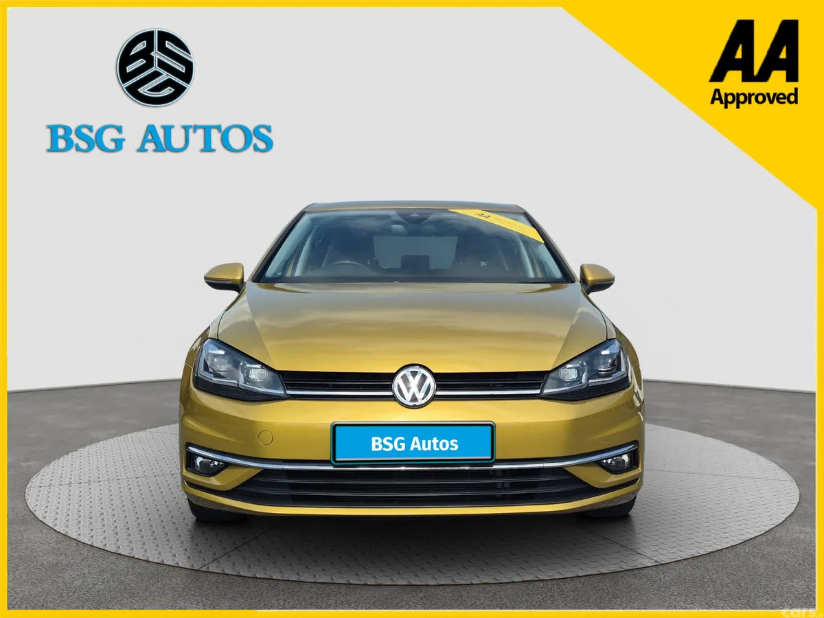 Volkswagen Golf Hatchback, Petrol, 2017, Gold