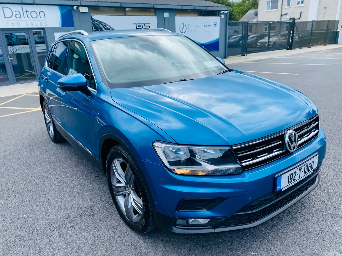 Volkswagen Tiguan SUV, Diesel, 2019, Blue