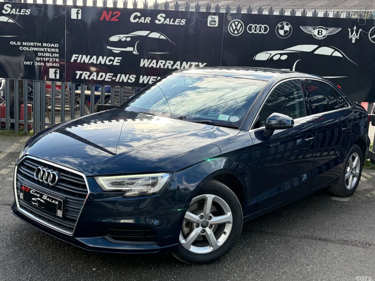 Audi A3 Saloon, Petrol, 2017, Blue