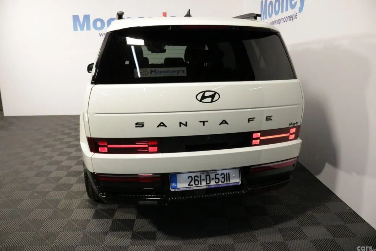 Hyundai Santa Fe SUV, Petrol Plug-in Hybrid, 2026, White