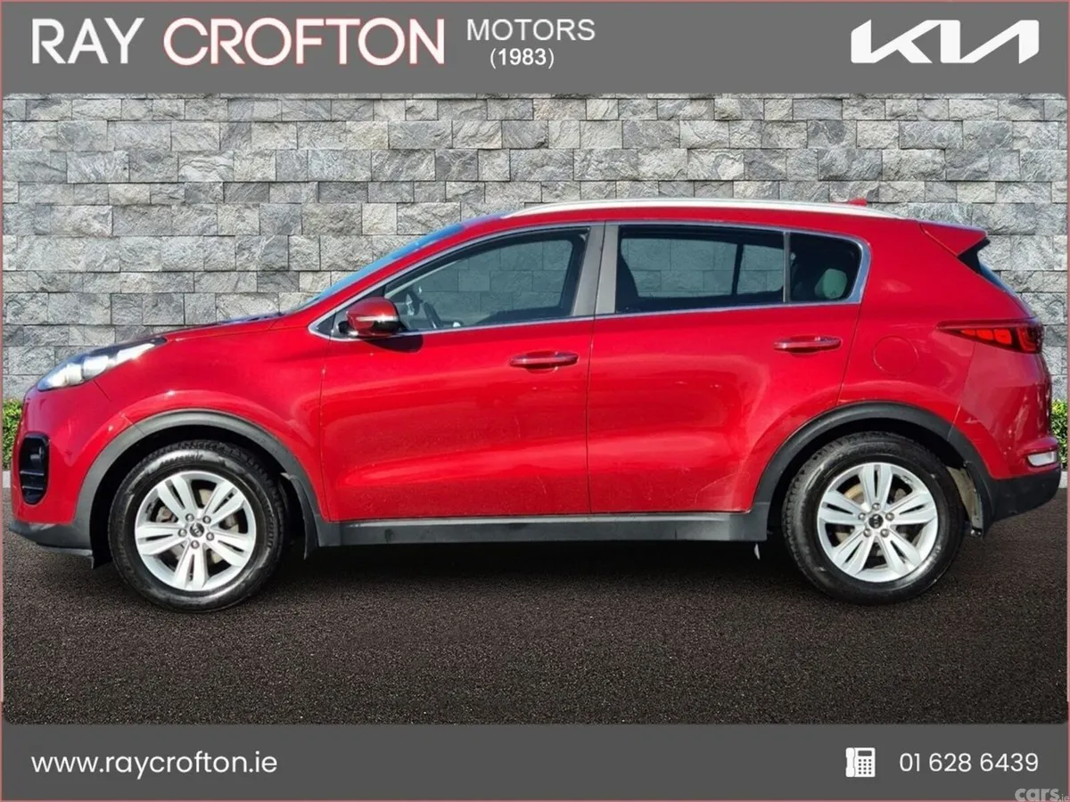 Kia Sportage SUV, Diesel, 2017, Red