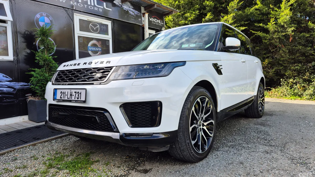 Land Rover Range Rover Sport SUV, Petrol Plug-in Hybrid, 2021, White