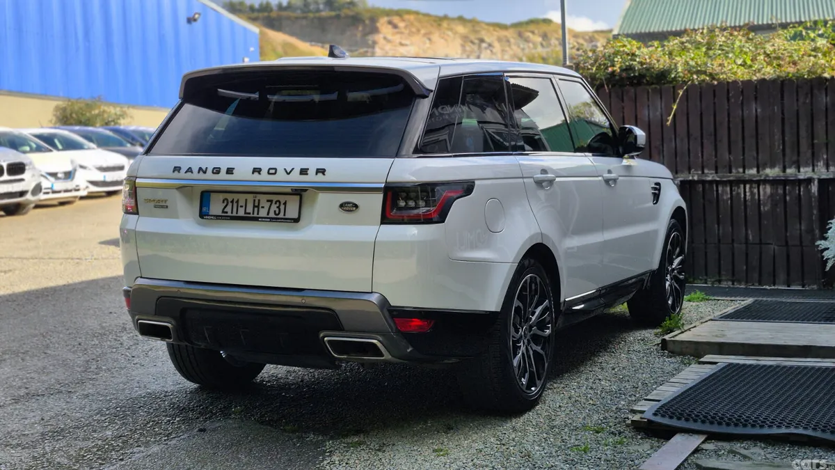 Land Rover Range Rover Sport SUV, Petrol Plug-in Hybrid, 2021, White