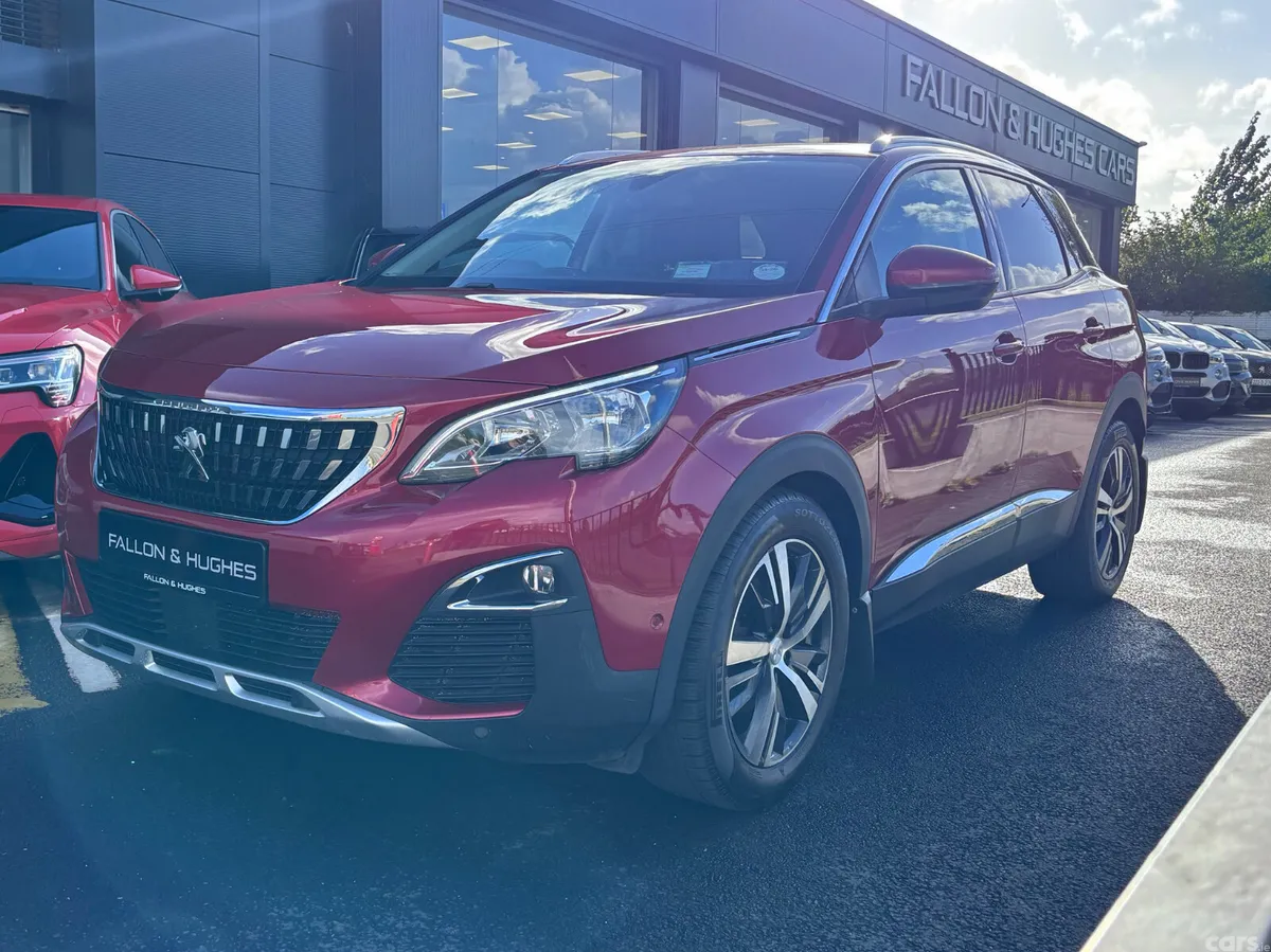 Peugeot 3008 SUV, Diesel, 2018, Red