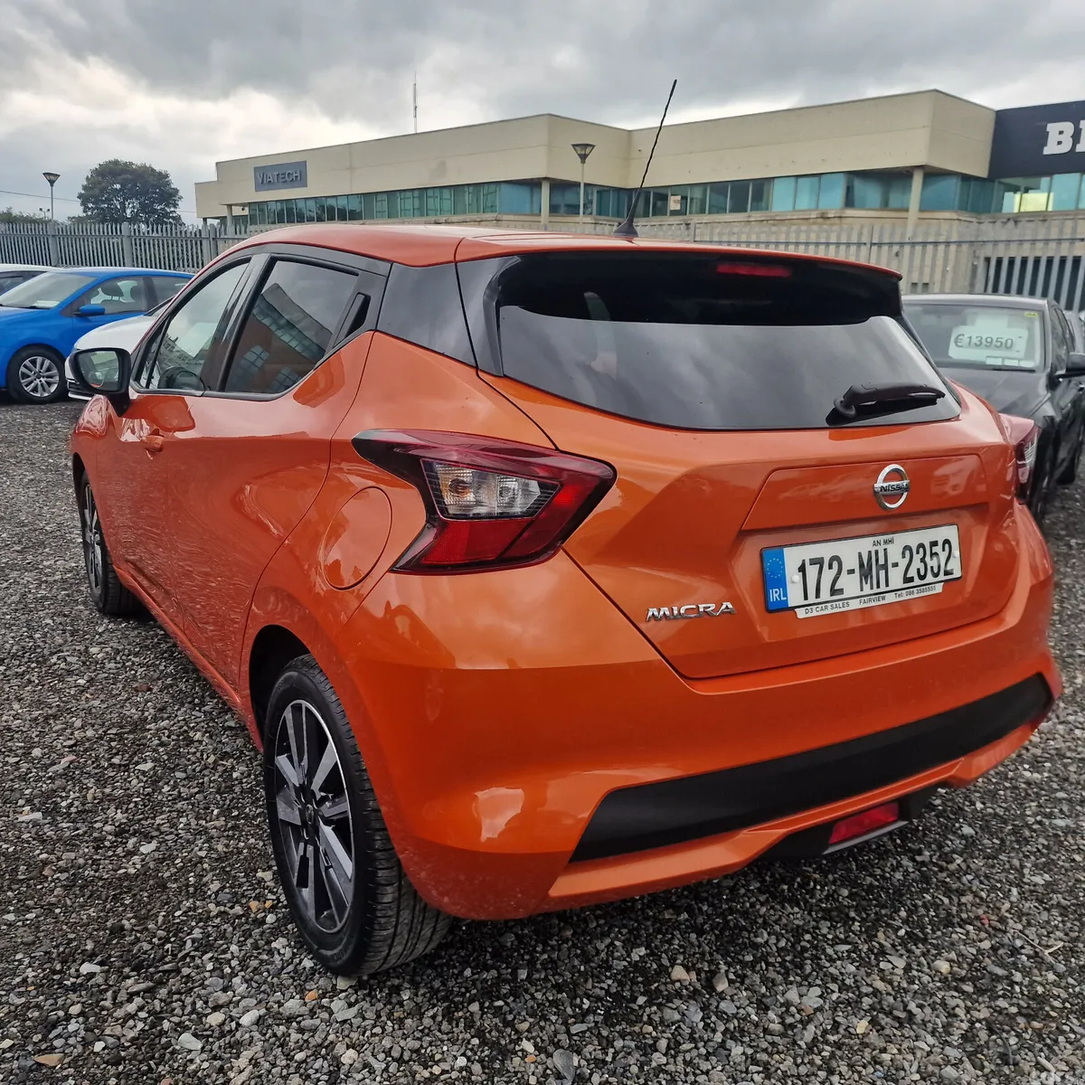 Nissan Micra Hatchback, Petrol, 2017, Orange