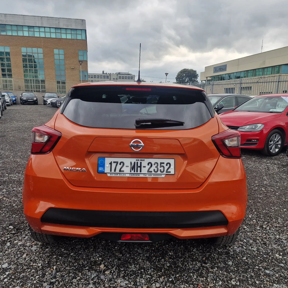 Nissan Micra Hatchback, Petrol, 2017, Orange