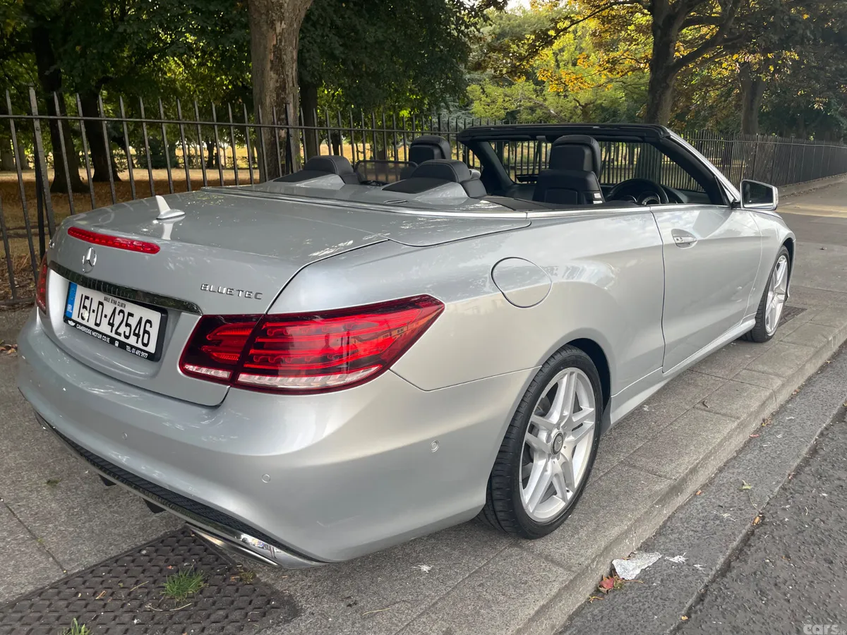Mercedes-Benz E-Class Convertible, Diesel, 2015, Silver