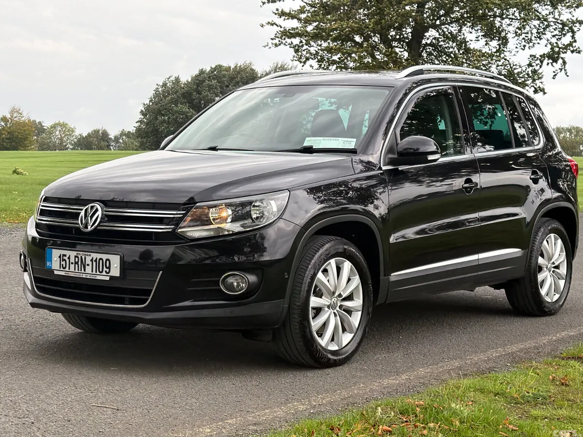 Volkswagen Tiguan SUV, Diesel, 2015, Black