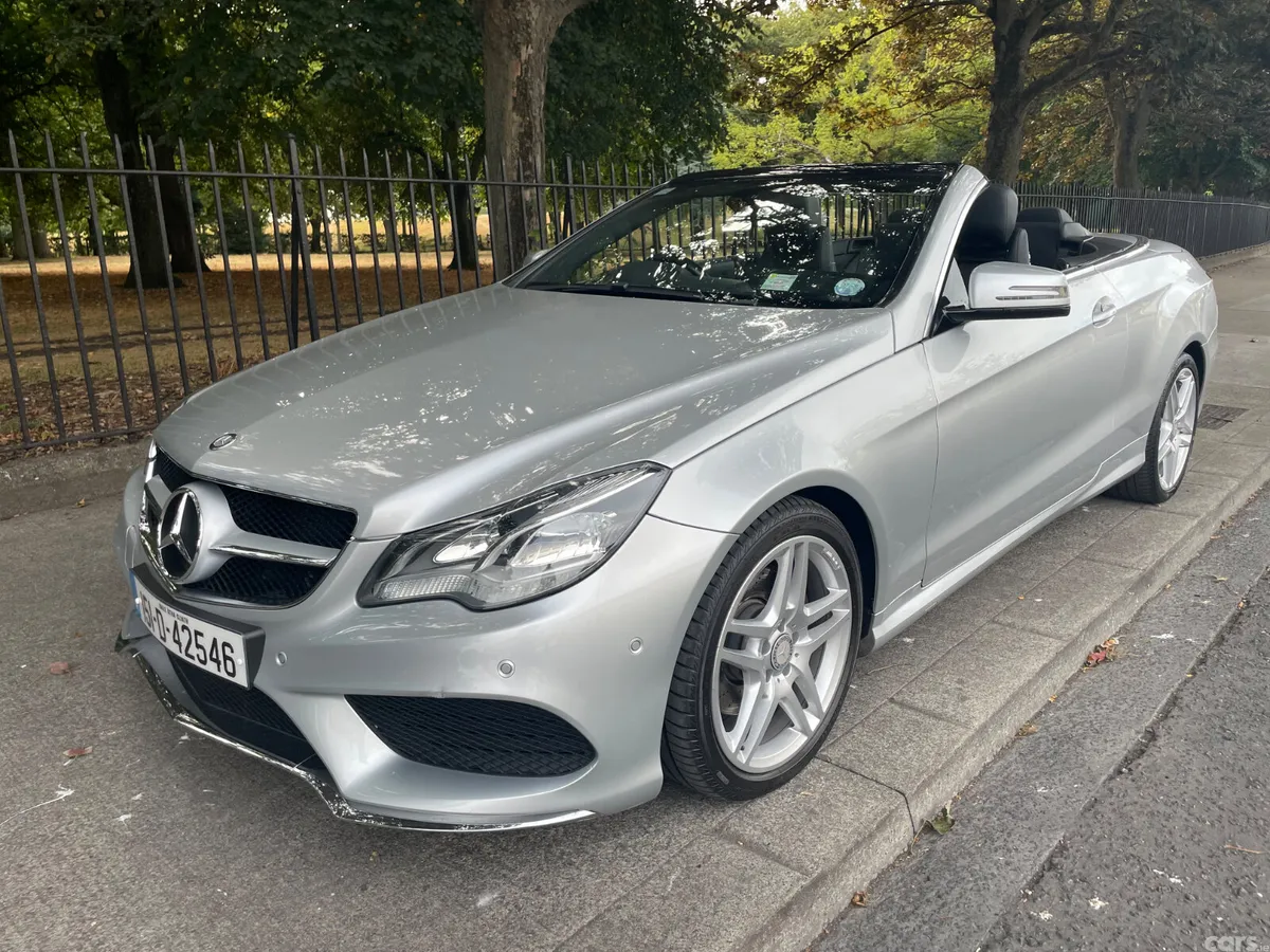 Mercedes-Benz E-Class Convertible, Diesel, 2015, Silver