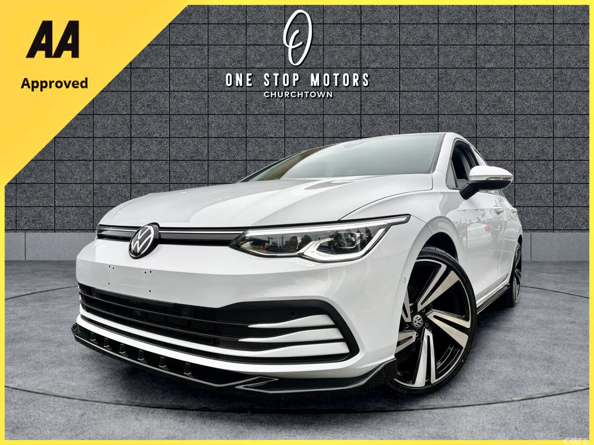 Volkswagen Golf Hatchback, Petrol Hybrid, 2021, White